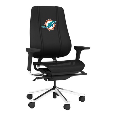 PhantomX Gaming Chair With Miami Dolphins Primary Logo